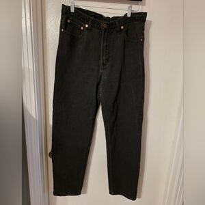 Jordache Black Straight Leg